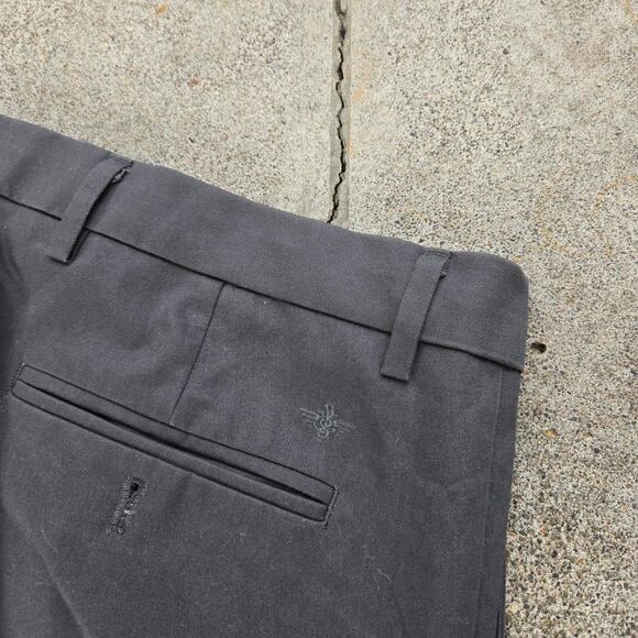 Vtg DOCKERS Classic Fit Earthtone Straight Leg Dress Casual Pants Slacks 37" - Picture 4 of 7